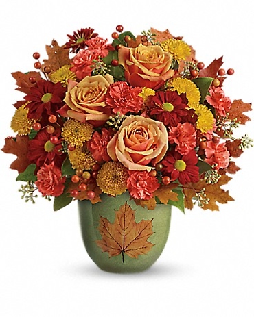 Teleflora\'s Heart of Fall Bouquet