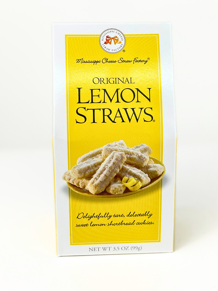 Lemon Straws Tin - 10oz