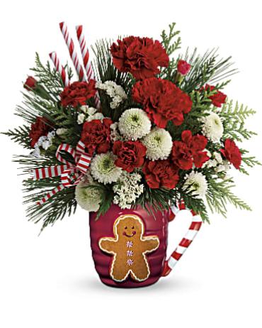 Send A Hug Winter Sips Bouquet by Teleflora