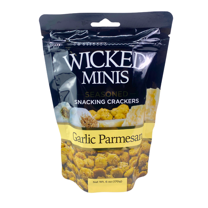Garlic Parmesan Crackers