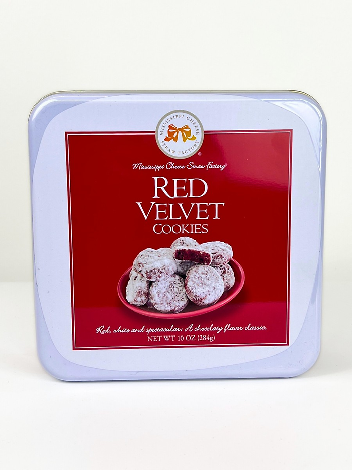 Red Velvet Cookies Tin - 10oz