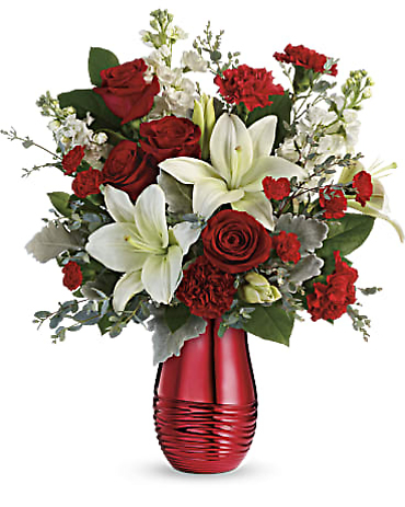 Radiantly Rouge Bouquet