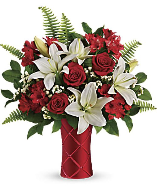 Teleflora\'s Sweetest Satin Bouquet