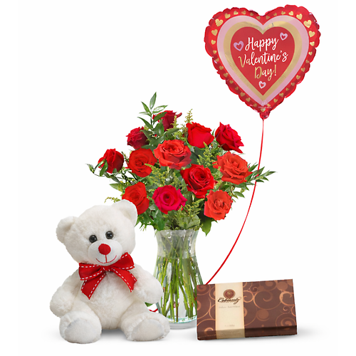 Dozen Roses Bundle