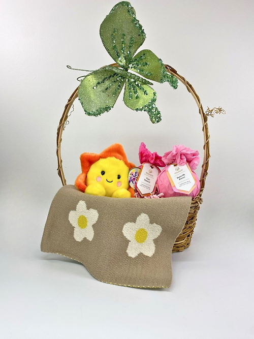 Sunshine & Blooms Gift Basket