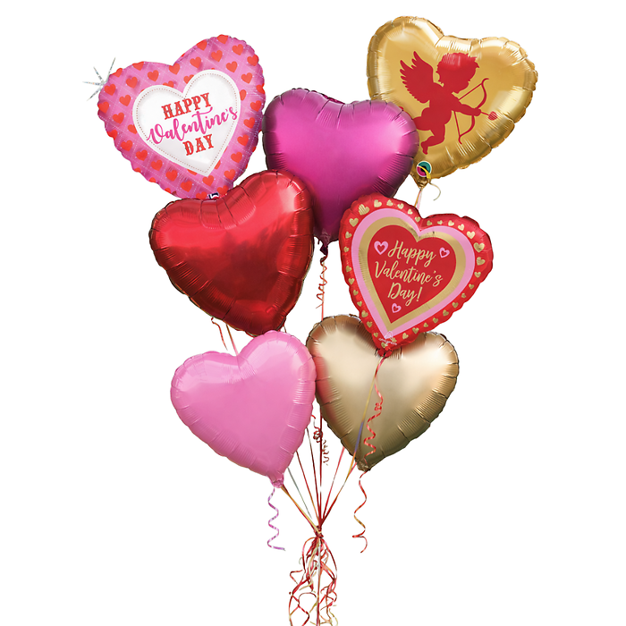 Valentine\'s Balloon Bouquet
