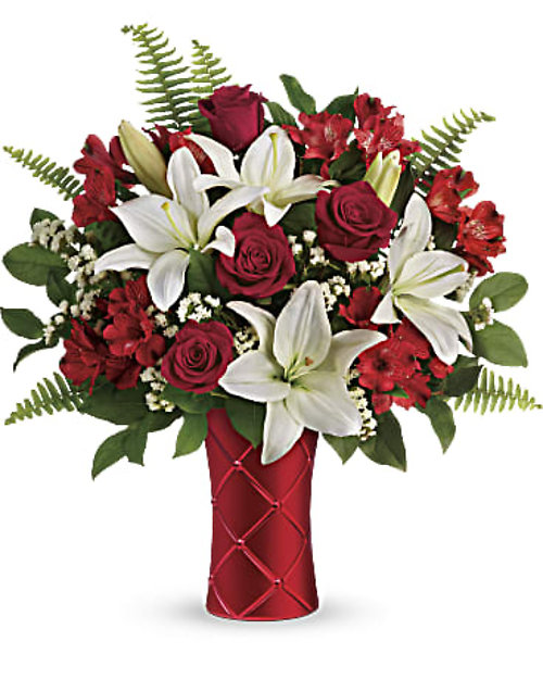 Teleflora\'s Sweetest Satin Bouquet