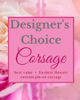 Designer\'s Choice - Pin-on Corsage